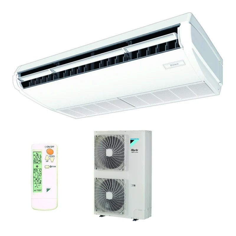 Climatizzatore Condizionatore Daikin Pensile a Soffitto DC Inverter 36000 Btu FHA100A Monofase R-32 Wi-Fi Optional con Comando a Filo