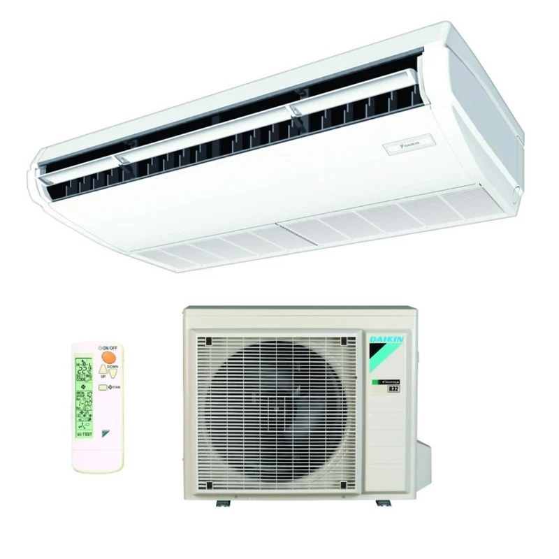 Climatizzatore Condizionatore Daikin Pensile a Soffitto DC Inverter 24000 Btu FHA71A Monofase R-32 Wi-Fi Optional con Comando a Filo