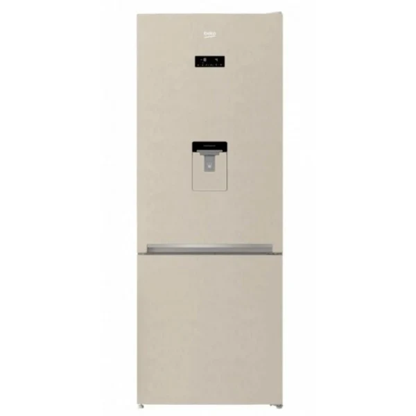 Beko Total No-Frost 560 LT Beige RCNE560E40DBN (H192xL70xP74.5) Réfrigérateur Classe E