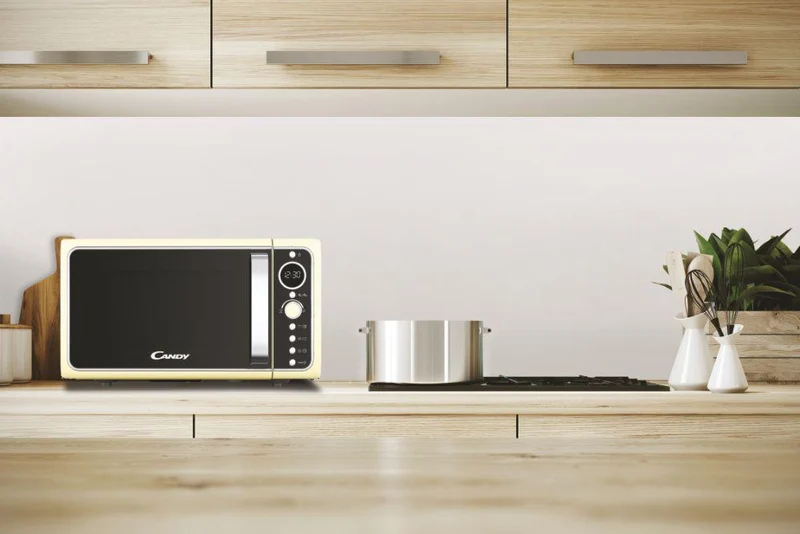 Four à micro-ondes Candy DIVO G25CC (H 28,1 x L 48,3 x P 42,5) avec grill et 25 litres de crème