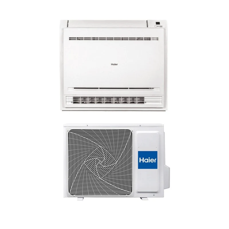 Climatiseur console sur pied Haier AF35S2SD1FA 12 000 BTU à inverseur, fonctionnant au R-32, avec Wi-Fi en option et télécommande de série - Neuf