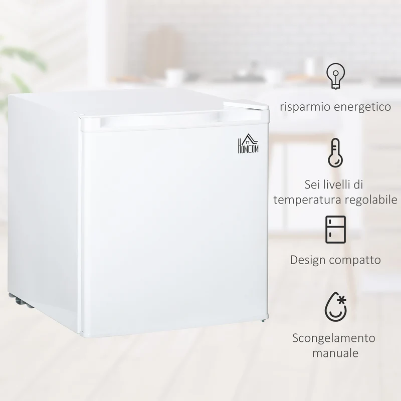 Réfrigérateur portable EasyComfort 46 L, étagère amovible, température réglable, 44,5 x 46,5 x 49,8 cm