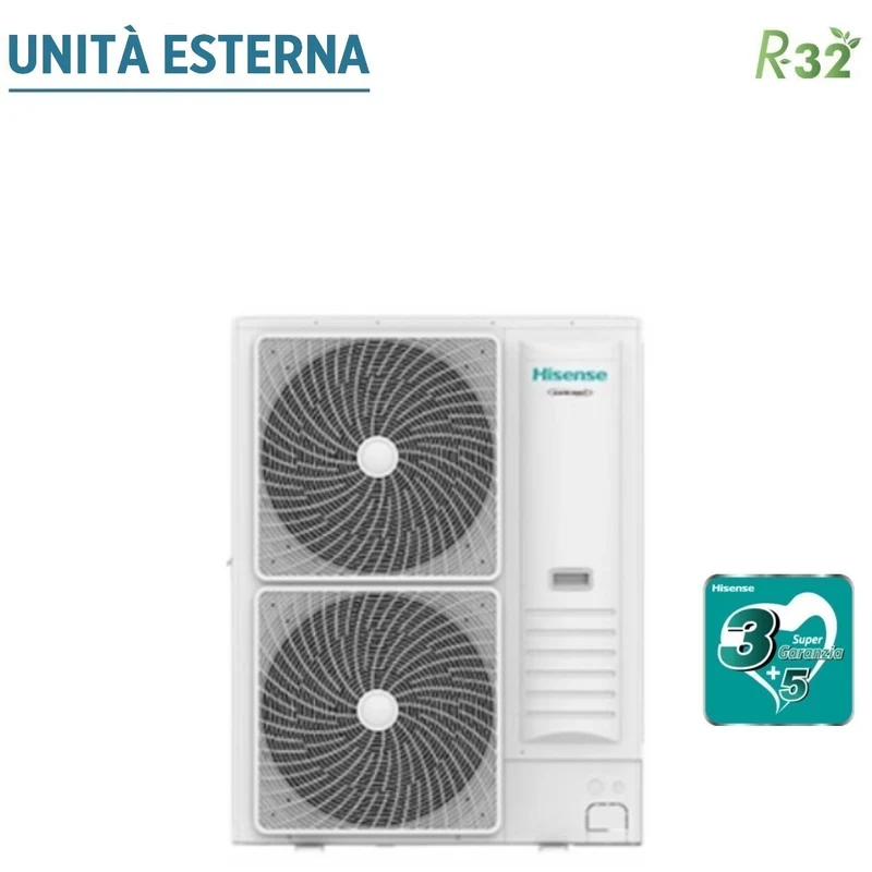 Unité extérieure commerciale Hisense 36 000 BTU AUW105U4RA4 R-32 Classe A++/A+