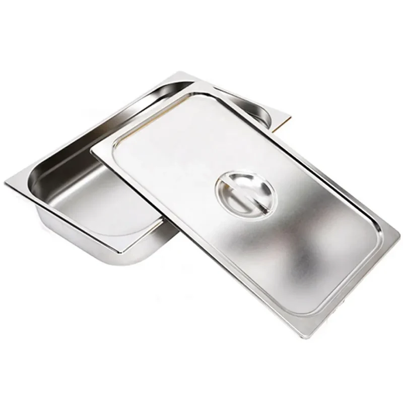 Stainless Steel GN Pan Multi Size Cover ( Lids Only)