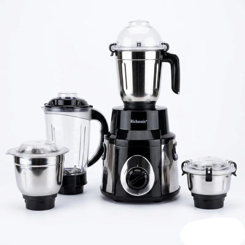 Richsonic 750W Mixer Grinder (RSMG-2045) – 4 Multi-Purpose Jars