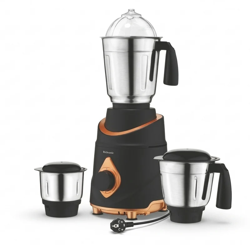 Richsonic Pride Mixer Grinder (RSMG-2039) 500W with 3 Jars
