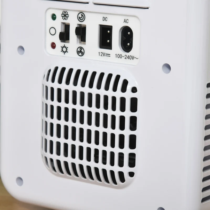 Réfrigérateur portable Easycomfort 60 W, capacité 4 L, séparateur amovible et poignée, 25,8 x 20,5 x 26,3 cm