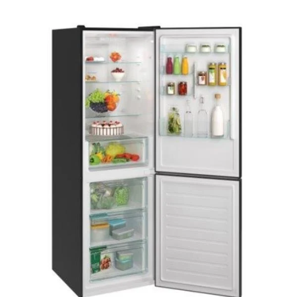 Réfrigérateur combiné Candy CCE4T618EB 344 litres Classe E (H 185 x L 59,5 x P 65,8 cm) Total No Frost, télécommande avancée et contenu supplémentaire, Wi-Fi + BLE, Noir