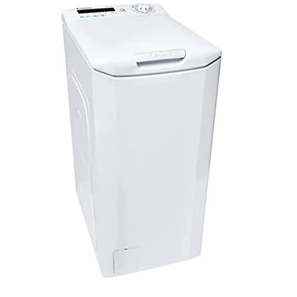 Lave-linge à chargement par le haut Candy CSTG 272DE/1-11 7 kg, 1200 tr/min, Classe F (H 85 x L 40,5 x P 60 cm), Programmes rapides intelligents CSTG272DE/1-11