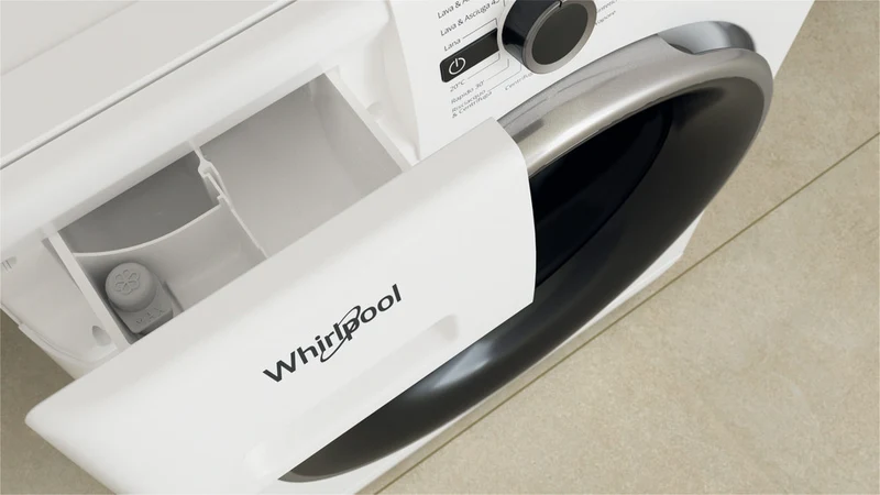 Laveuse-sécheuse Whirlpool 9 + 6 kg FWDG 961483 WBSV IT N 1400 tr/min, pose libre, 6TH SENSE SteamCare, classe D