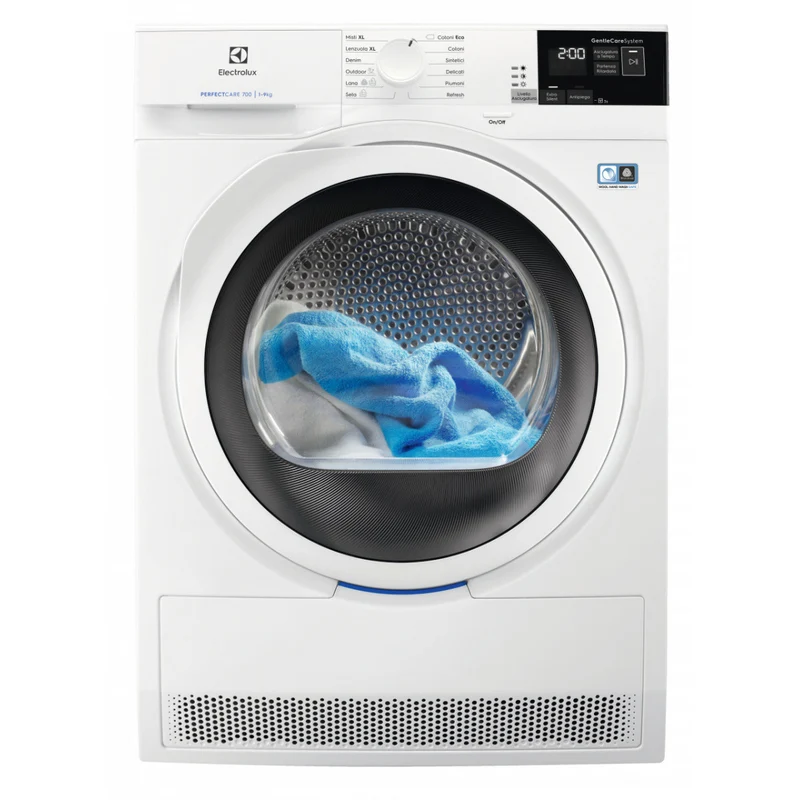 Sèche-linge à pompe à chaleur Electrolux EW7H492Y 9 kg (H 85 x L 59,6 x P 63,8 cm) Classe A++