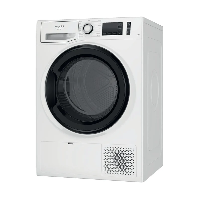 Sèche-linge à pompe à chaleur Hotpoint Ariston 8 kg NTM1182KIT (L x P x H 59,5 x 65,5 x 85 cm) Moteur asynchrone PSC Filtre EASY CLEANING NT M11 82K IT Classe A++