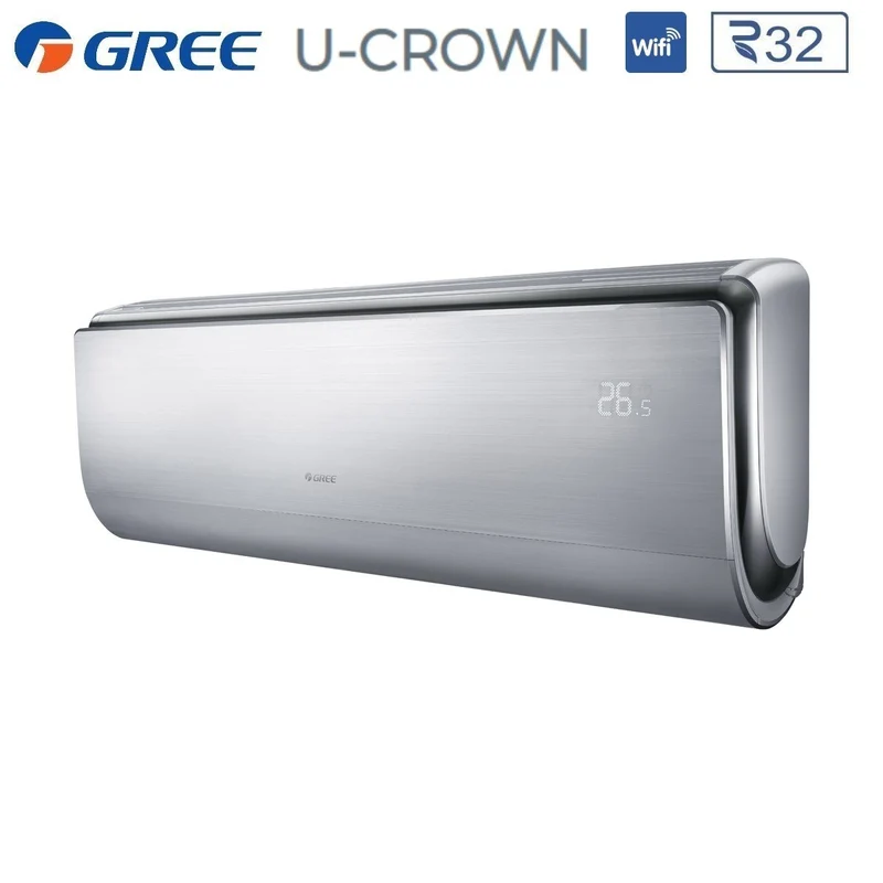 Climatiseur Gree Quadri Split Inverter série U-CROWN 9+12+12+18 avec GWHD(36)NK6LO R-32 Wi-Fi intégré 9000+12000+12000+18000