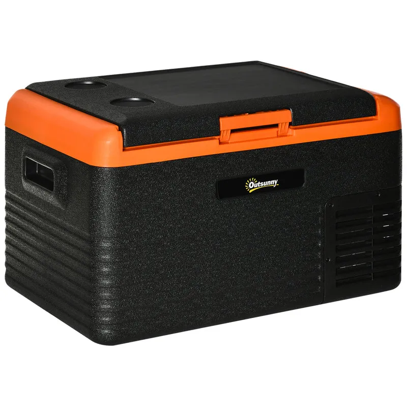 Réfrigérateur portable EASYCOMFORT 30L avec affichage, compresseur et poignées, 58,7 x 36,5 x 36,8 cm