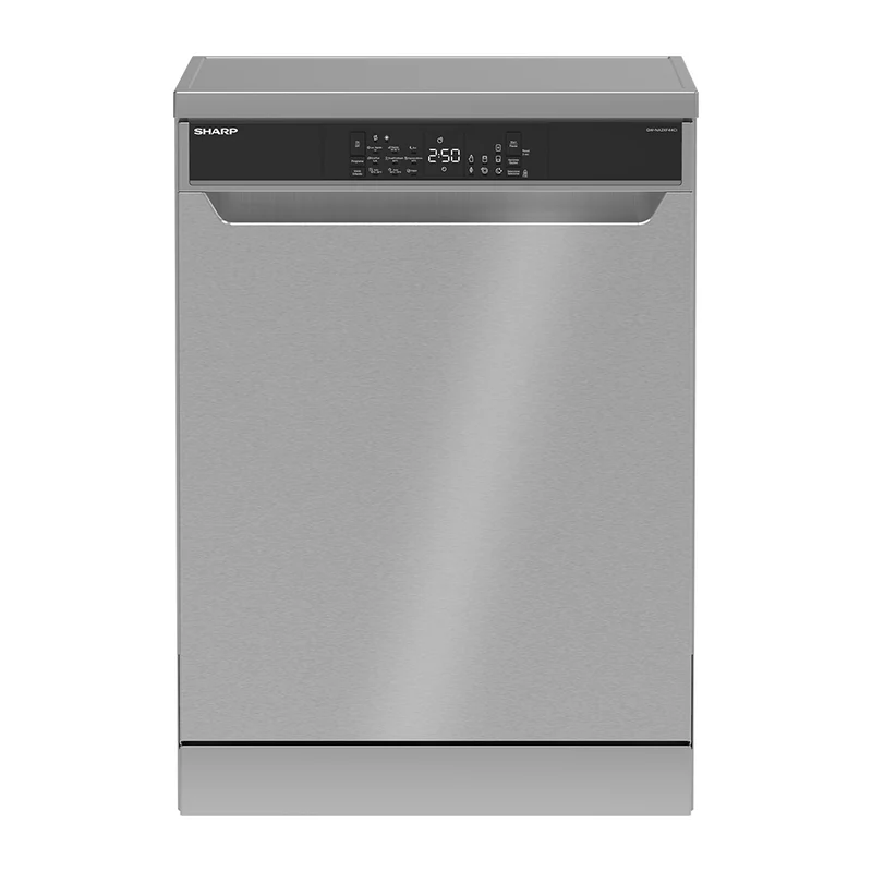 SHARP QW-NA2XF44CI-ES Freestanding 60 cm Dishwasher 14 PS 44 db C Class with EcoBox Technology