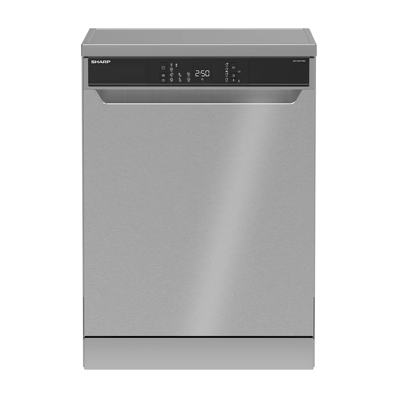 SHARP QW-NA1FF49DI-ES Freestanding 60 cm Dishwasher 14 PS 49 db D Class with Hygiene Technology
