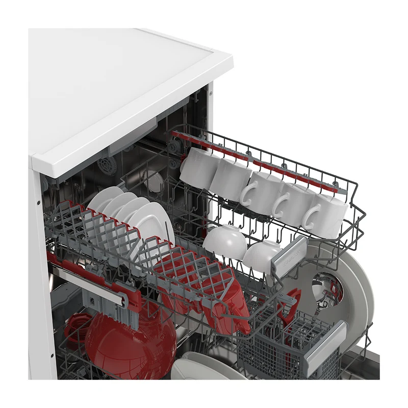 SHARP QW-NA35F44BW-ES Freestanding 60 cm Dishwasher 14 PS 44 db B Class with EcoBox Technology