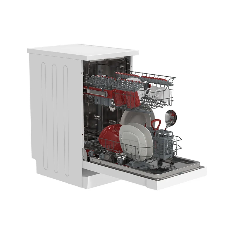 SHARP QW-NS1CF49EW-ES Freestanding 45 cm Dishwasher 10 PS 49 db E Class with MicroBan Technology