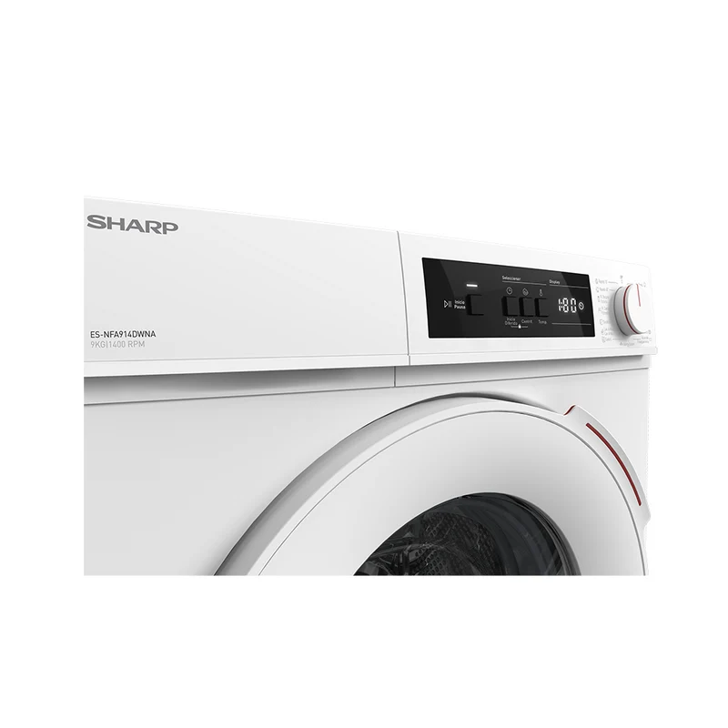 Sharp ES-NFA914DWNA-ES Freestanding Washing Machine