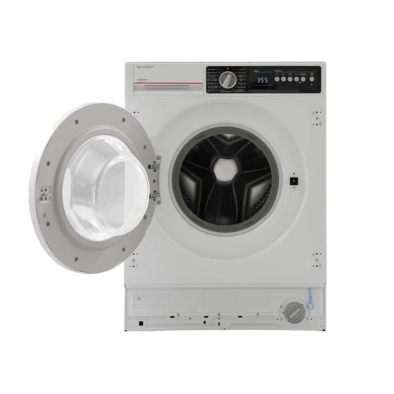 Sharp ES-NIB814BWNA-ES Integrated Washing Machine