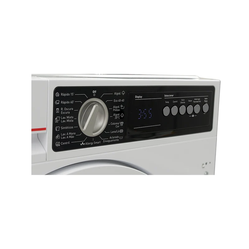 Sharp ES-NIB814BWNA-ES Integrated Washing Machine