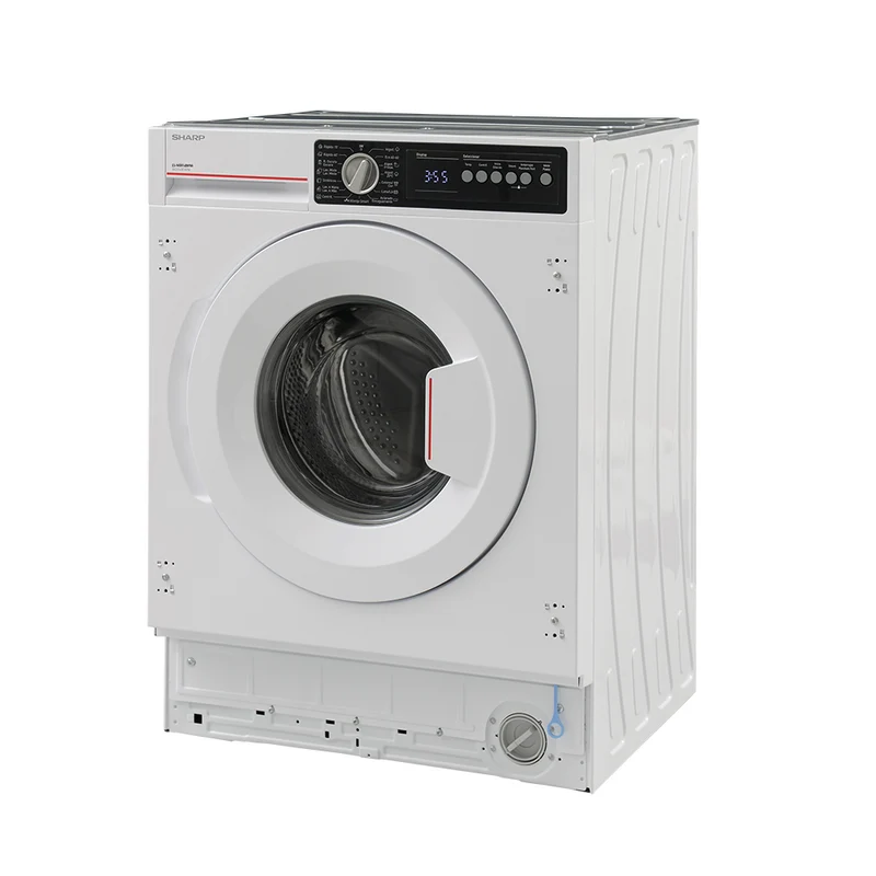 Sharp ES-NIB814BWNA-ES Integrated Washing Machine