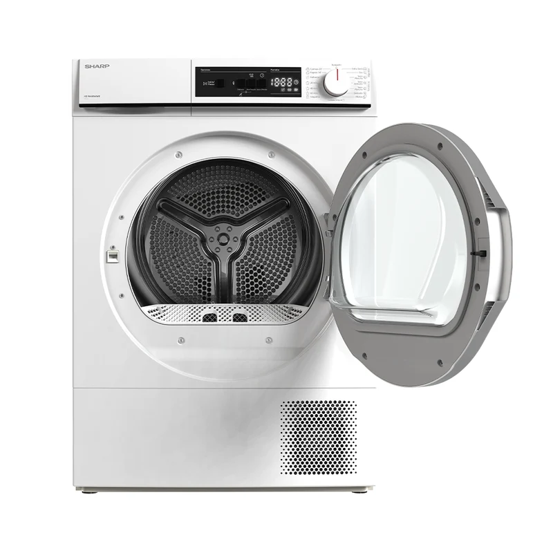 Sharp KD-NHA8S6GWE-ES Freestanding Tumble Dryer