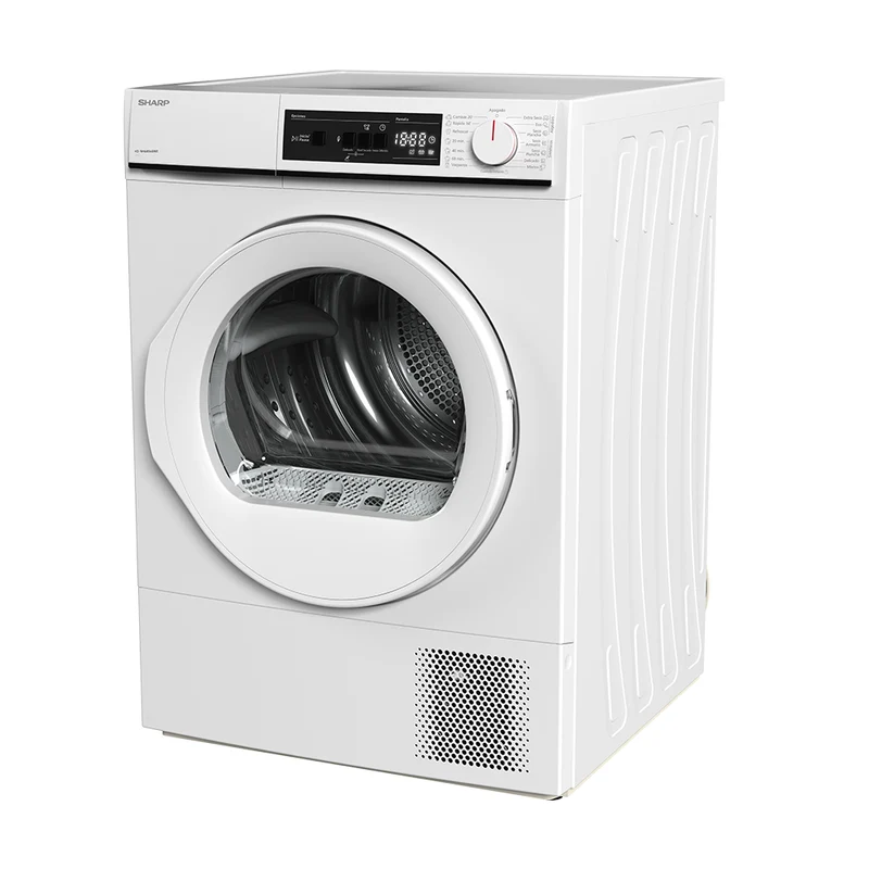 Sharp KD-NHA8S6GWE-ES Freestanding Tumble Dryer