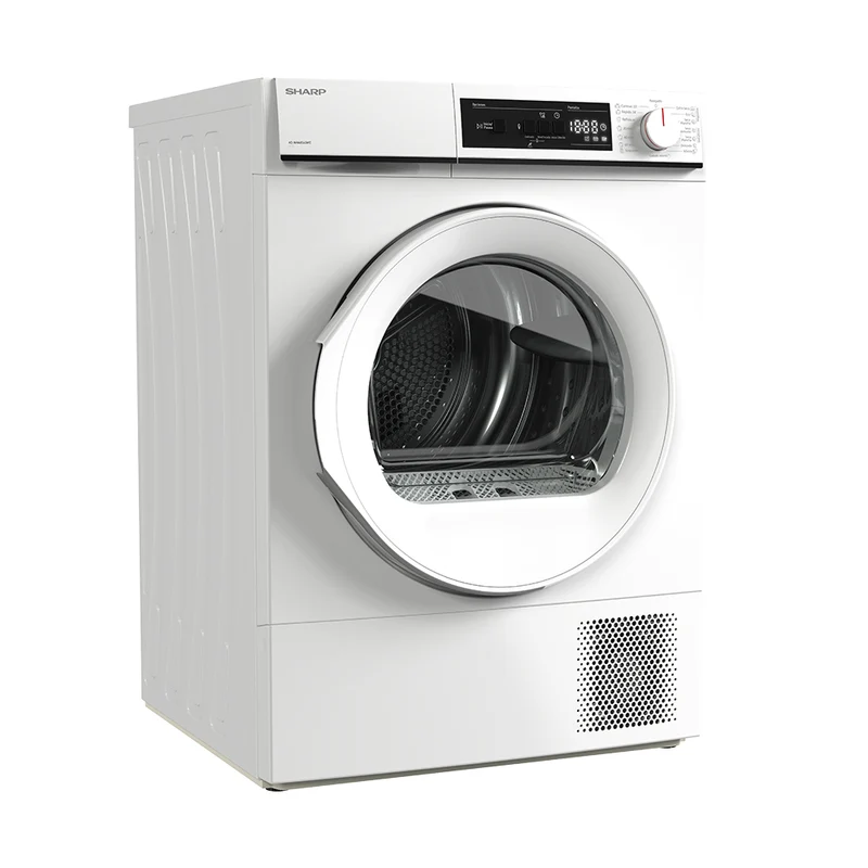 Sharp KD-NHA8S6GWE-ES Freestanding Tumble Dryer