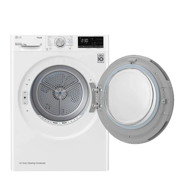 Sèche-linge LG RH80V3AV6N Eco Hybrid 8 kg, Classe énergétique A++