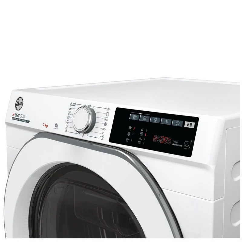 Sèche-linge à pompe à chaleur mince Hoover ND4 H7A1TCEX-S (H85 x L60 x P46,5) Classe A+ H-Dry 500