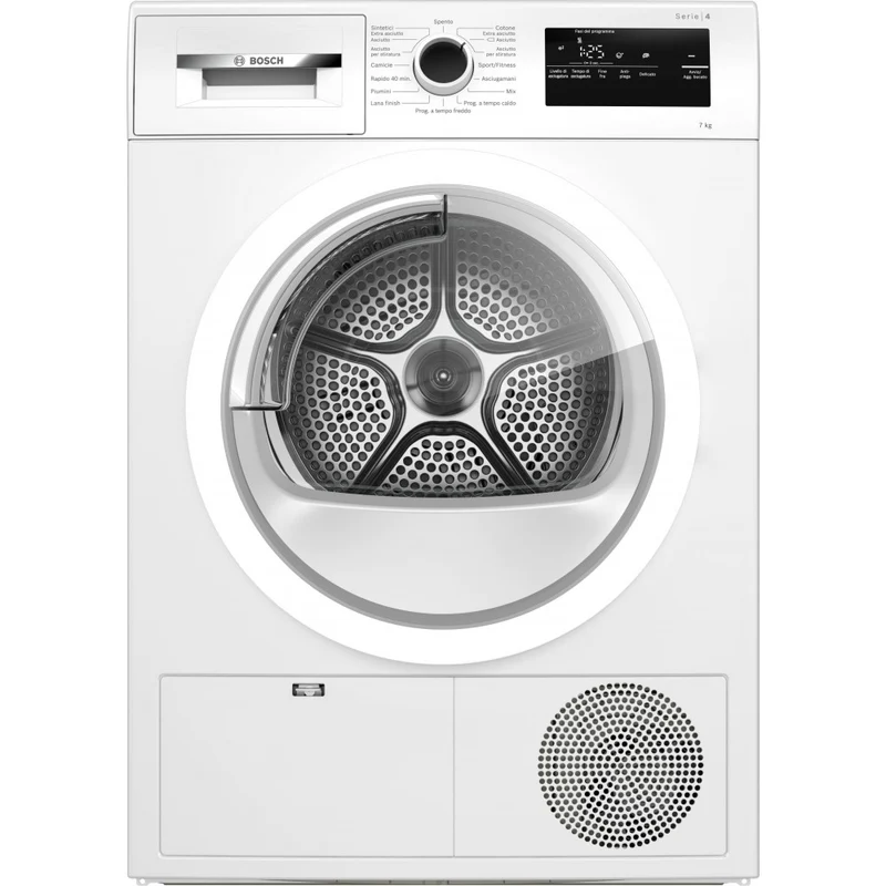 Sèche-linge à pompe à chaleur Bosch Série 4 WTH85V07II 7 kg (H 84,2 x L 59,8 x P 61,3 cm) EASYCLEAN Classe A++