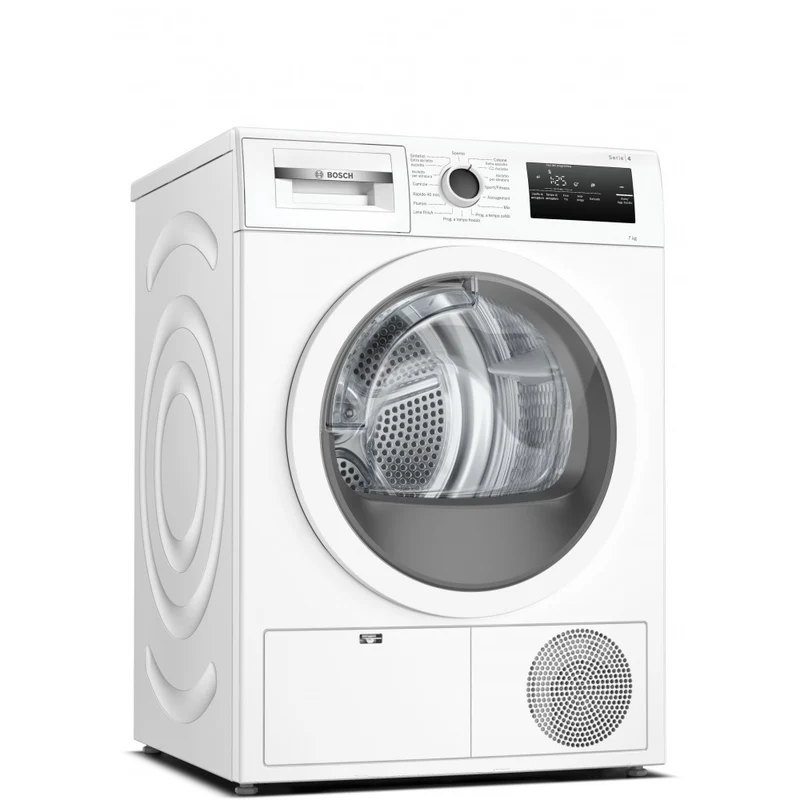 Sèche-linge à pompe à chaleur Bosch Série 4 WTH85V07II 7 kg (H 84,2 x L 59,8 x P 61,3 cm) EASYCLEAN Classe A++