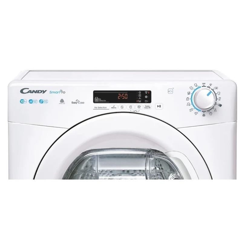 Sèche-linge à pompe à chaleur CANDY CSOE H10A2DE-S 10 kg avec Wi-Fi et départ différé CSOEH10A2DE-S (H 85 x L 60 x P 60 cm) Classe A++