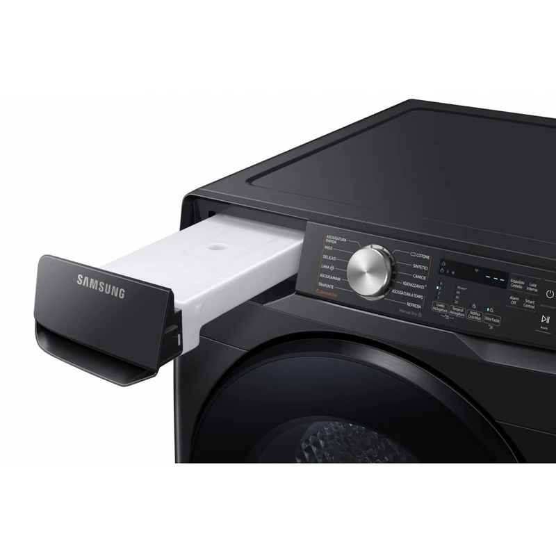 Sèche-linge à pompe à chaleur SAMSUNG DV16T8520BV 16 kg Classe A+++ (H 108,6 x L 74,6 x P 84,4 cm) Capteur de séchage optimal Pompe à chaleur hybride 2 en 1 Programme de désinfection du filtre+
