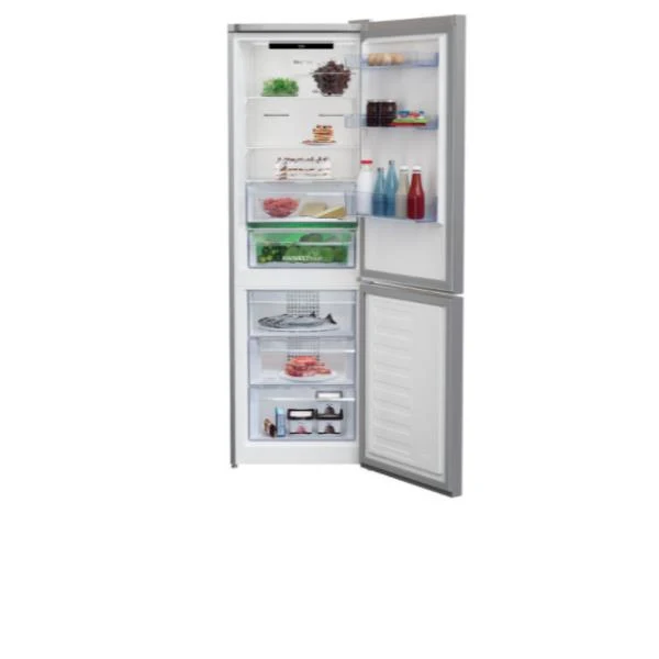 Frigorifero Combinato Beko RCNA366I40XBN 324 Litri Classe energetica E (A185,2xL59,5xP67) Total No Frost NeoFrost Dual Cooling Modalità Vacanza Inox