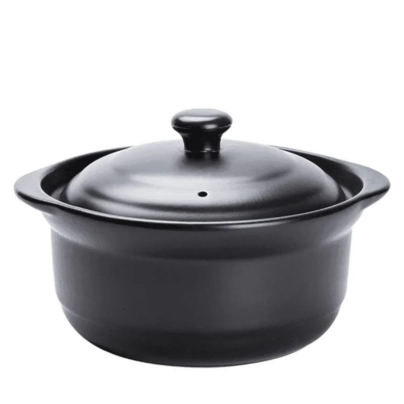 Ceramic Casserole Dish with Lid Cookware Pot 22 cm