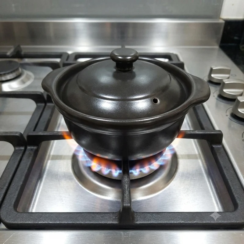 Heat Resistance Ceramic Cooking Pot 18 cm