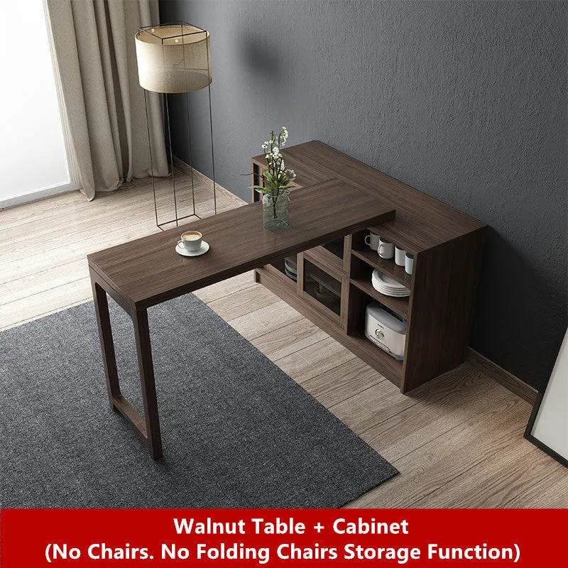 2020 New Design Multifunktions-Esstisch mit Schrank (ohne Klappstuhl-Speicherfunktion)