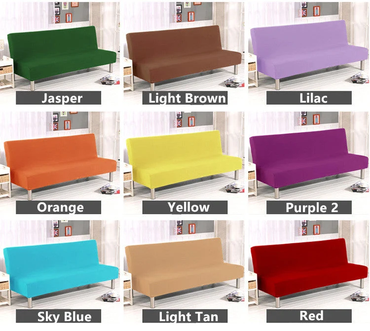 Armlose Futon-Sofa-Stretch-Bezüge