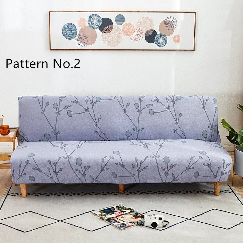 Armlose Futon Stretch Sofa Schonbezüge (16 verschiedene Muster zur Auswahl)