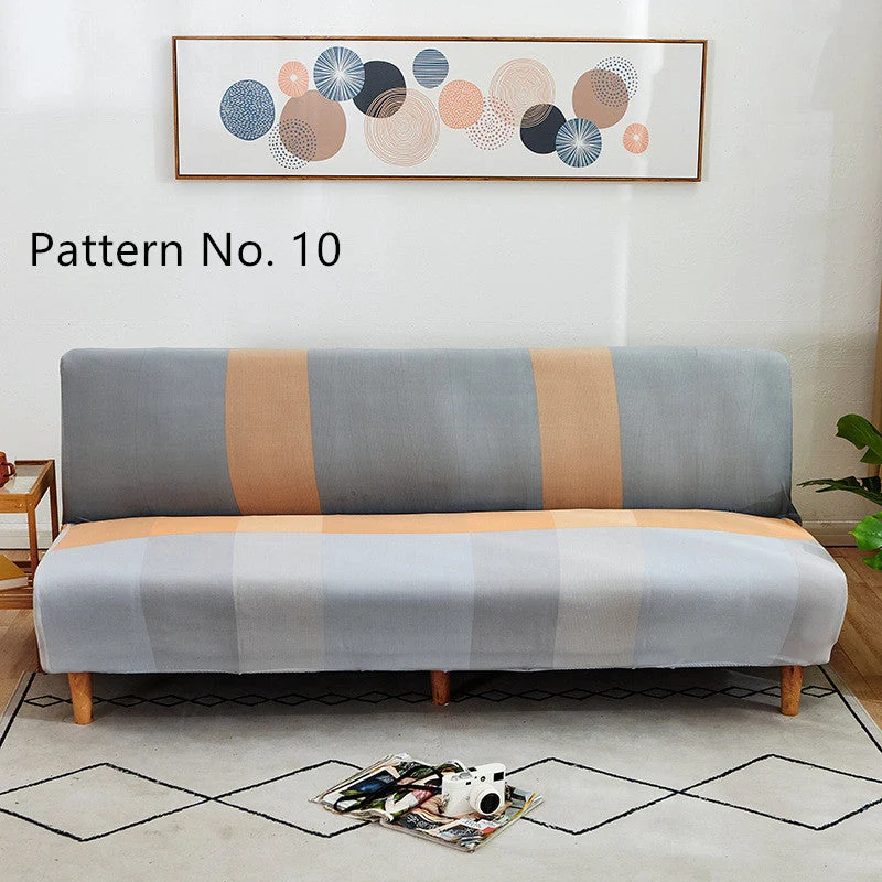 Armlose Futon Stretch Sofa Schonbezüge (16 verschiedene Muster zur Auswahl)