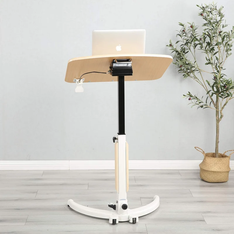 Faltbarer beweglicher Stehschreibtisch, Betttisch mit Bettkasten, Couch-Beistelltisch