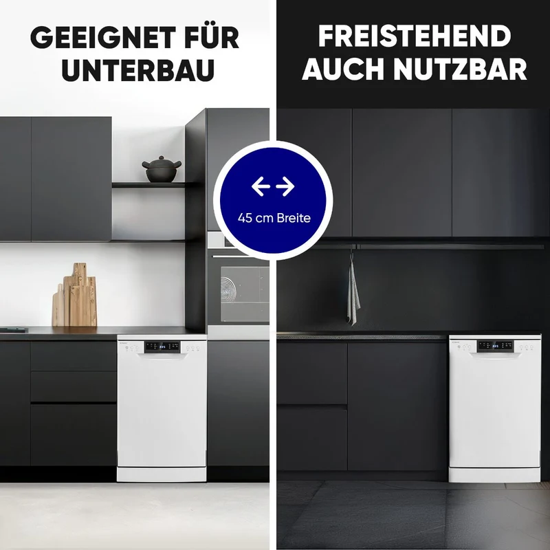 Bomann® GSP 7418 Geschirrspüler 45 cm freistehend