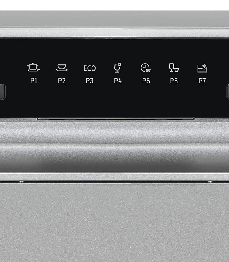 Exquisit Geschirrspüler GSP206-030D | 60 cm silber | 12 Maßgedecke | EEK D