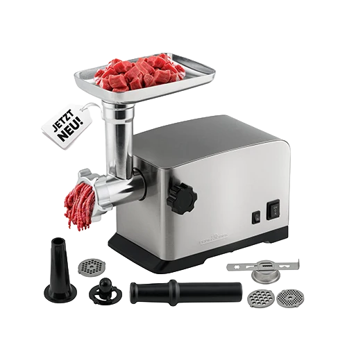 ProfiCook PC-FW 1272 Fleischwolf | Profi-Motor | Alu-Druckguss | Edelstahl