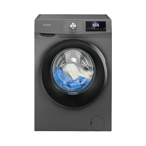 Bomann WAT 7186 Waschtrockner 8 kg | 1400 U/Min | Titan-Optik | EEK A