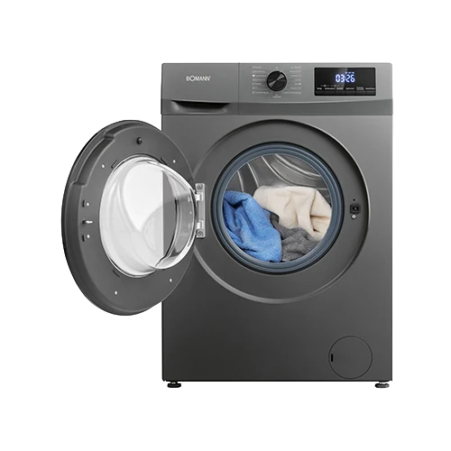 Bomann WA 7175.1 Waschmaschine 7 kg | 1400 U/Min | Titan-Optik | EEK A