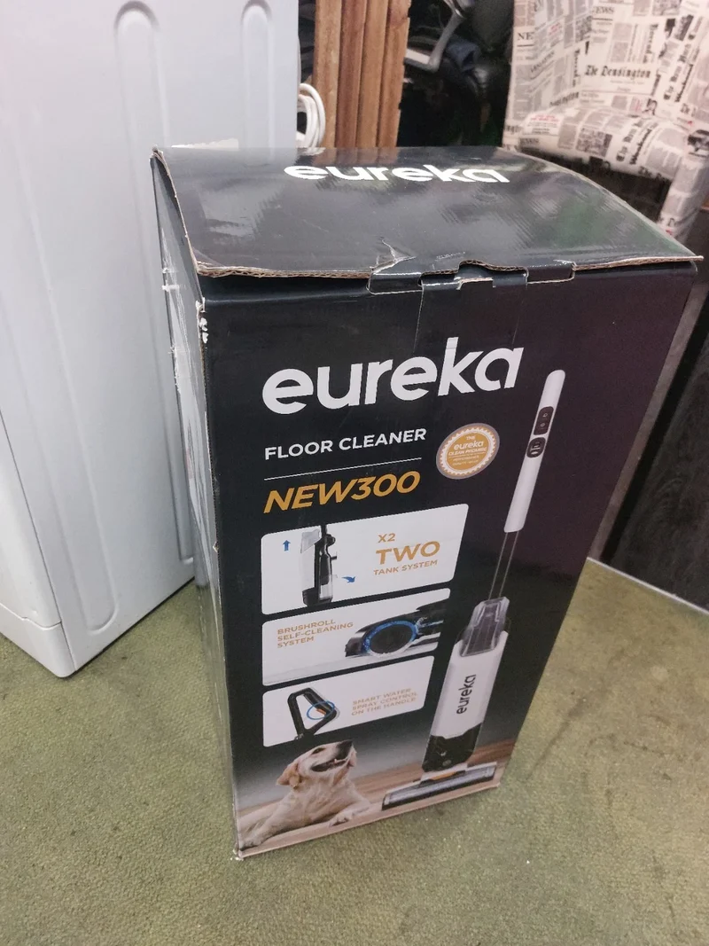 EUREKA NEW300 Nass- und Trockensauger, All-in-One Staubsauger Mop Doppeltank