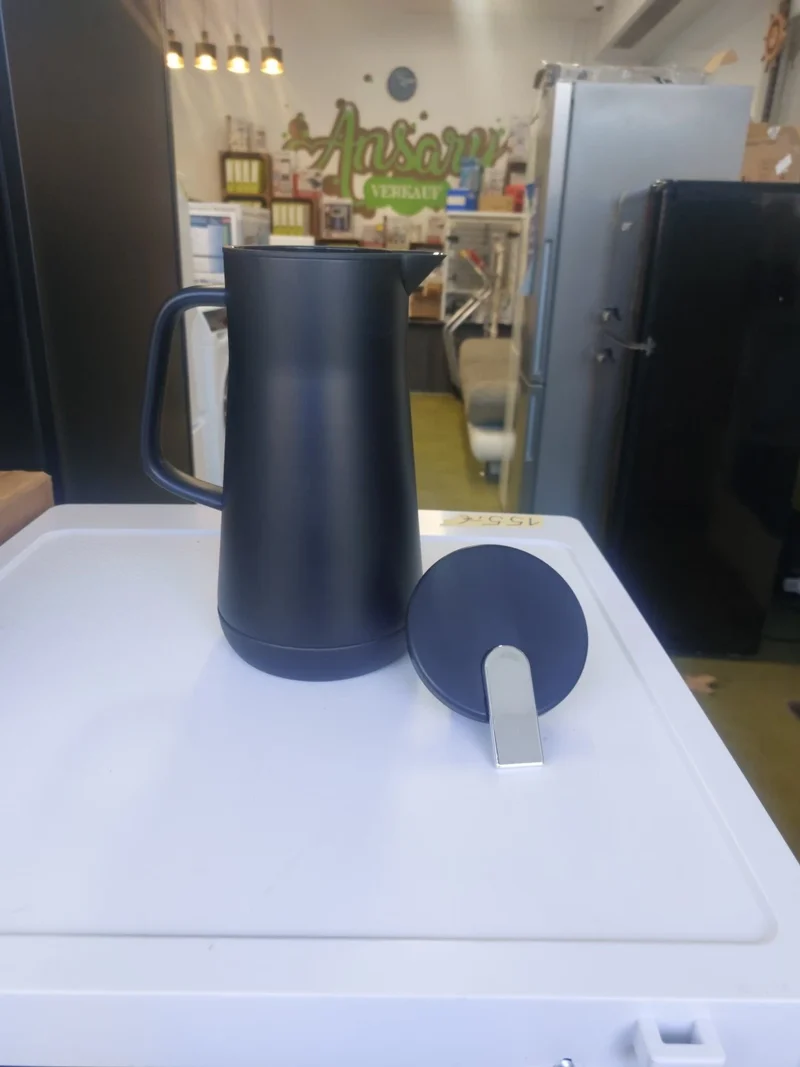 Tchibo Isolierkanne, 1l, schwarz Kanne